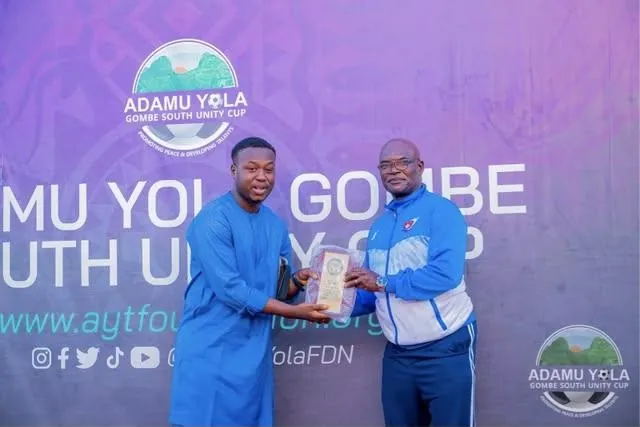 A plaque presentation